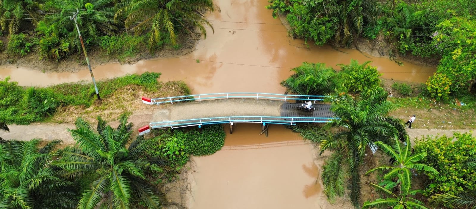 Jembatan selesai direnovasi