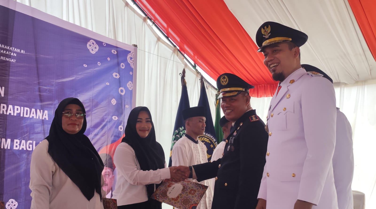Semarak HUT Ke-81 RI: 572 Warga Binaan Rutan Rengat Terima Remisi, 4 Bebas Langsung