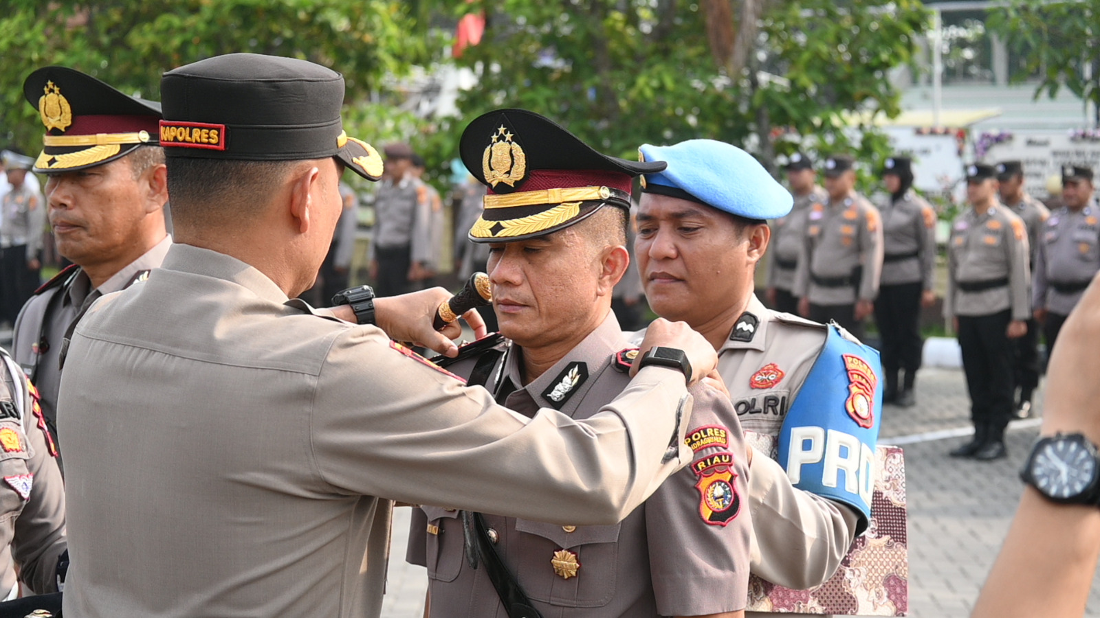 Kompol Syahrizal Resmi Jabat Wakapolres Inhu Gantikan Kompol Lasarrus Sinaga
