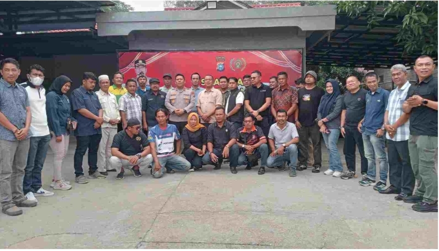Perkuat Sinergi Penciptaan Kamtibmas, Kapolres Inhu Gelar Coffee Morning Bersama Wartawan