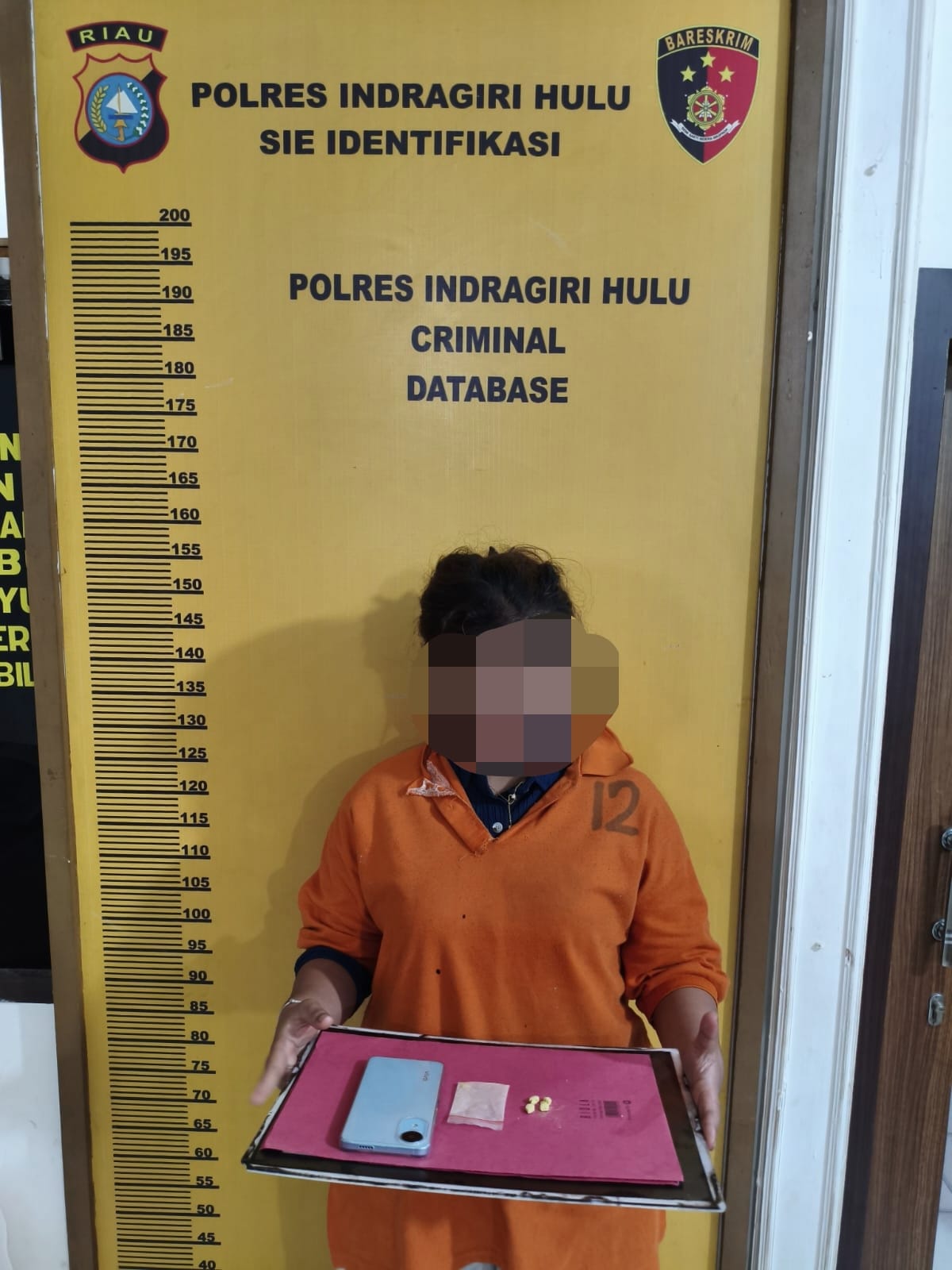 Razia di Cafe Perbatasan, Polsek Batang Cenaku Amankan 4 Butir Ekstasi dari Karyawati