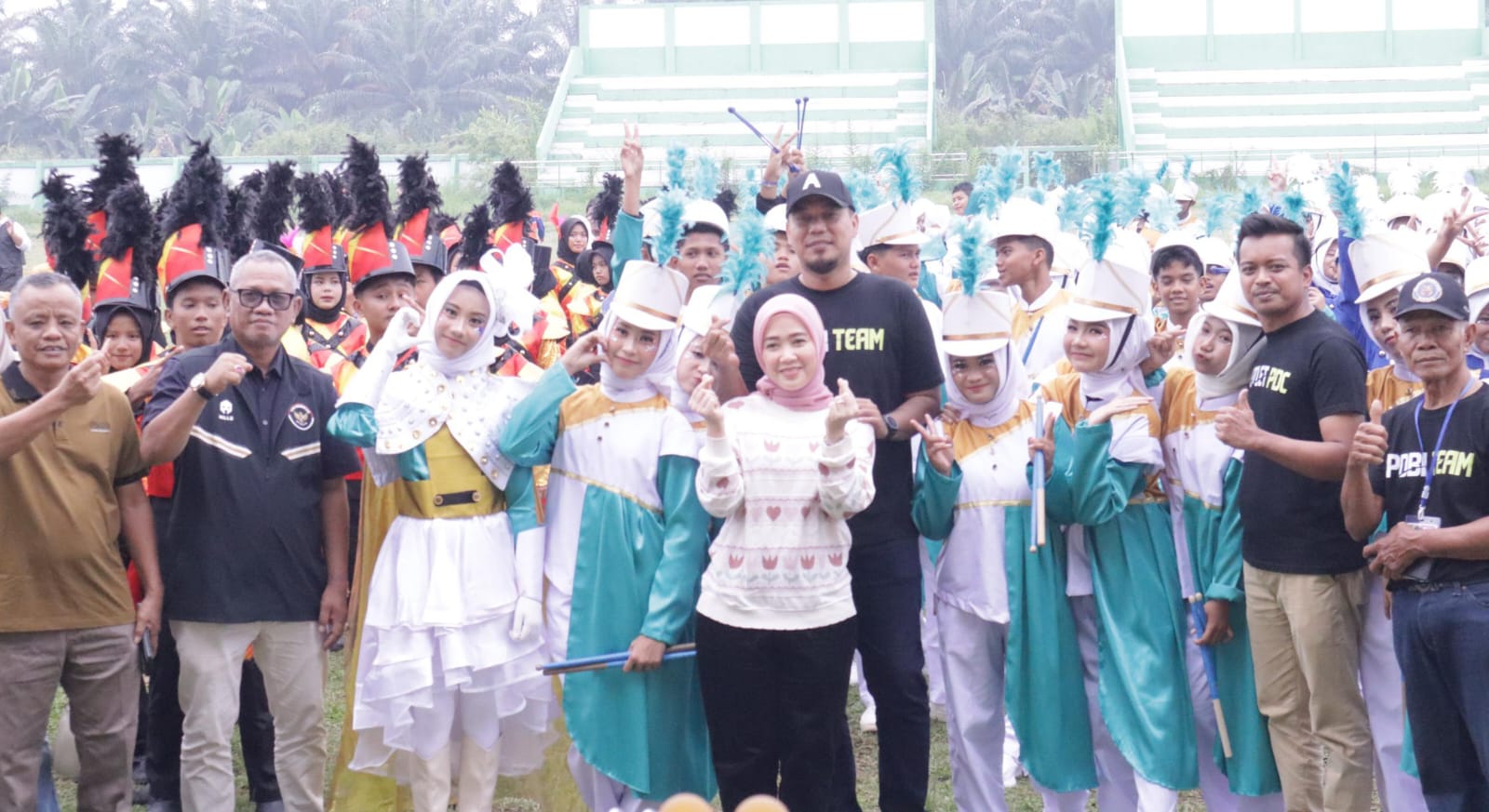 Bupati Inhu Buka Drum Band Bupati Cup I, Diikuti 2.000 Peserta